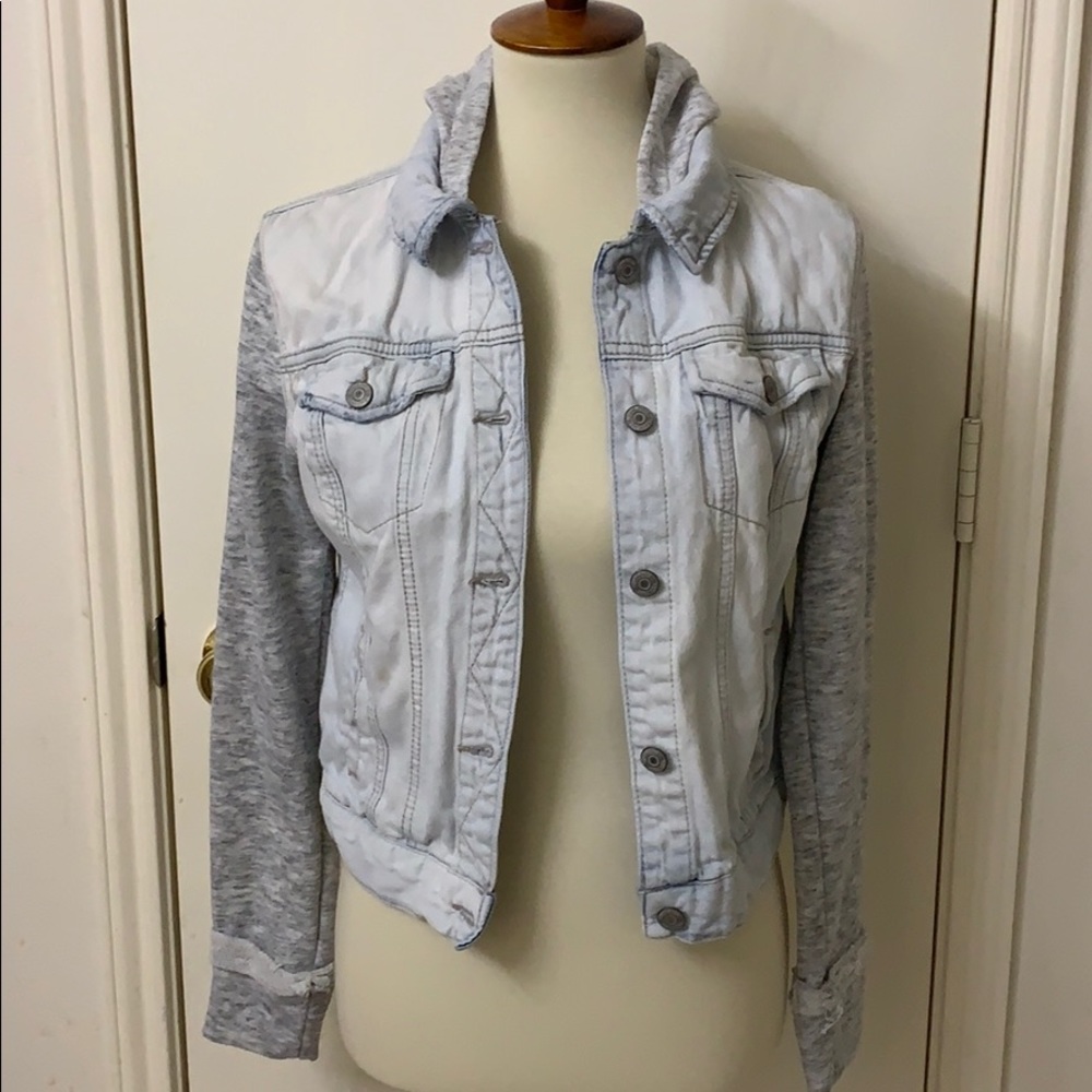 Hoodie * Sweatshirt and Denim Combination‎ * Medium